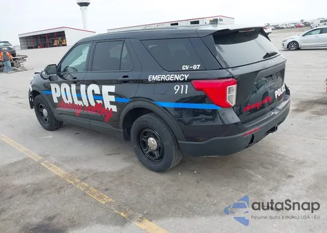 2023 Ford Police Interceptor from USA, damaged, VIN 1FM5K8ABXPGA83691